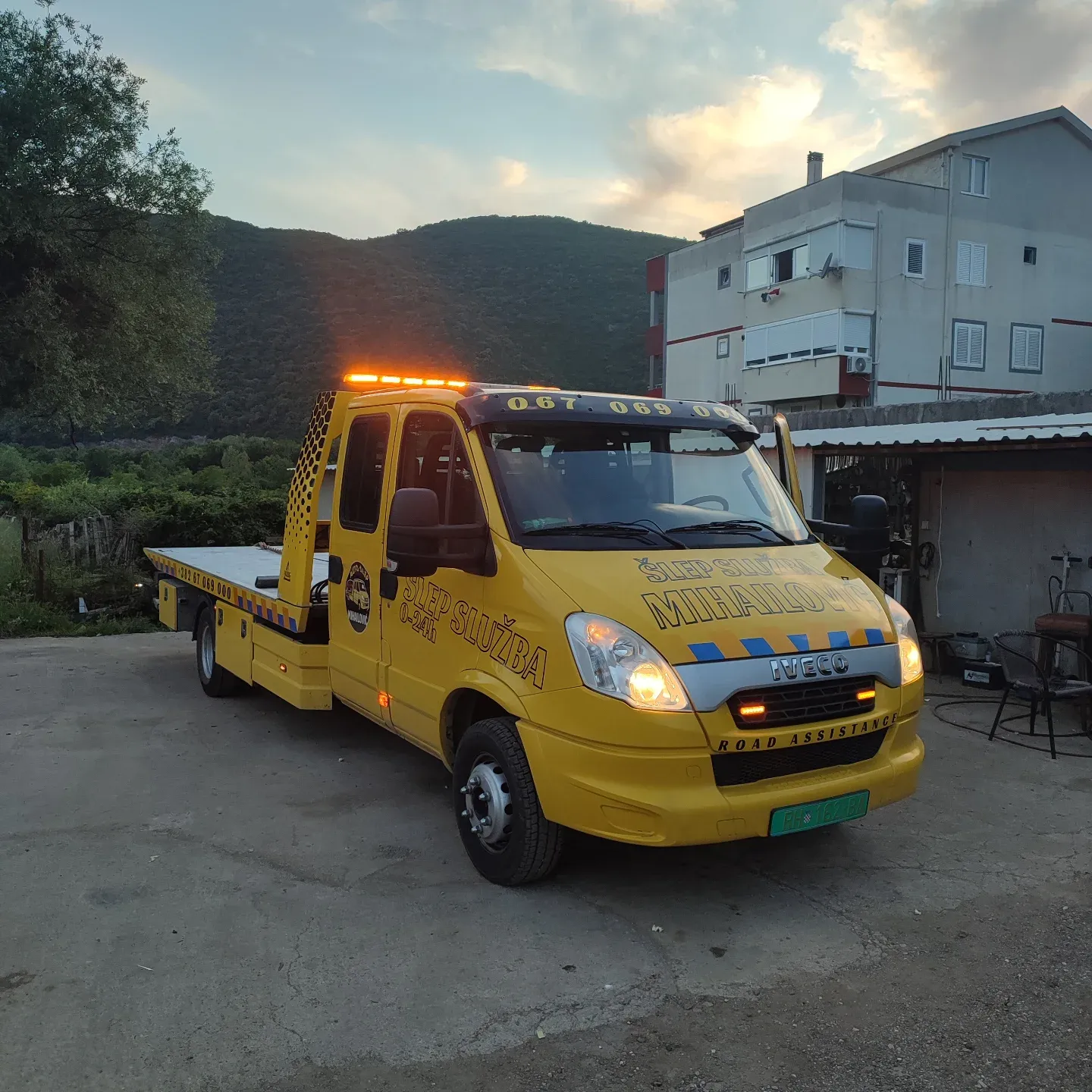 Šlepanje vozila – Šlep služba Budva